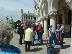 Chor beim Jahresausflug in Venedig